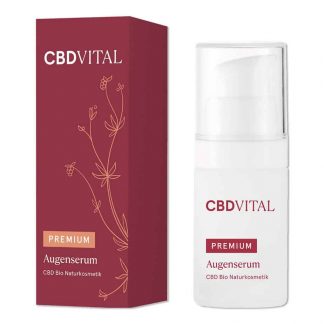 CBD VITAL - Premium - Augenserum - CBD Serum mit (75 mg) CBD - 15 ml