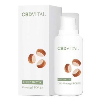 CBD VITAL - Venengel FORTE - CBD Creme mit (250 mg) CBD  - 100 ml